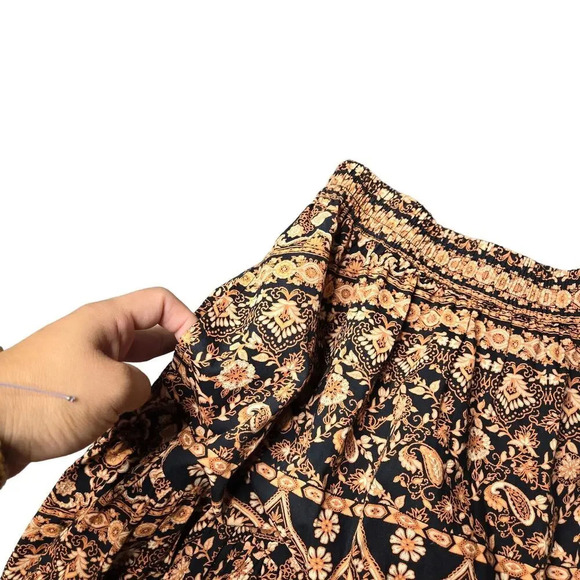 Free People All About The Tiers Printed Midi Skirt - Picture 5 of 6